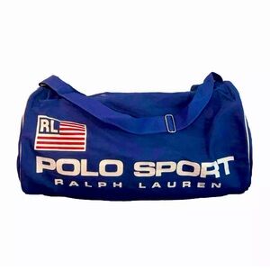 VINTAGE 80’s RALPH LAUREN SPORT DUFFLE BAG